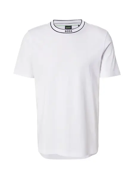 BOSS Tričko  čierna / biela