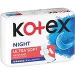 Kotex Ultra Soft Night vložky 6 ks
