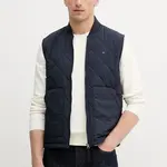 Vesta Tommy Hilfiger pánská, tmavomodrá barva, přechodná, MW0MW39647