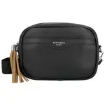 Stylová dámská koženková crossbody kabelka Erina, černá