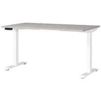 Novel PSACÍ STŮL, bílá, kašmírová, 140/80/72-118 cm