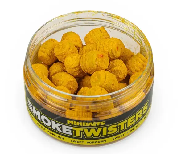 Mikbaits smoke twisters barrel 100 ml 12 mm - sweet popcorn