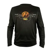 HAVEN NAVAHO II LONG Pánsky voľný cyklistický dres, čierna, veľkosť