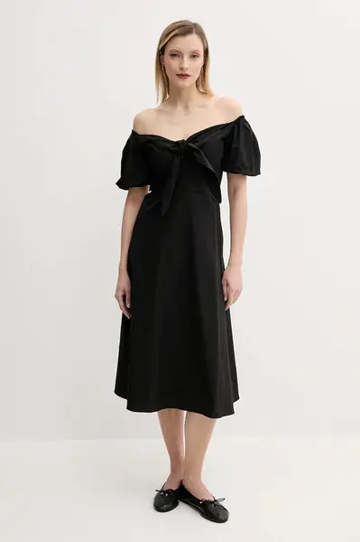 Šaty Answear.LAB černá barva, mini