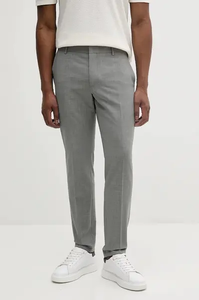 Kalhoty s příměsí vlny Calvin Klein