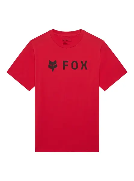 Fox pánské tričko Absolute 195 Original SS Flame Red | Červená | Velikost L | 100% bavlna