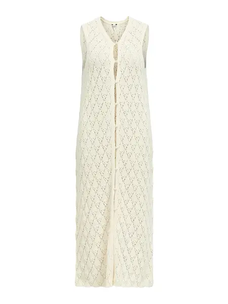 OBJECT Pletená vesta 'OBJKITTY'  svetlobéžová