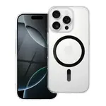 Zadní kryt Drop Glue Colorful Ring Mag Cover compatible with MagSafe pro Apple iPhone 13, černá