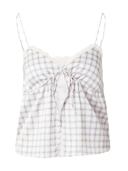 Monki Top  modrá / biela