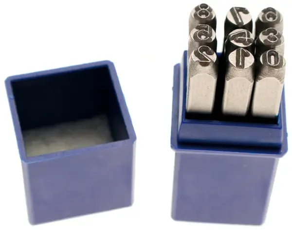 BGS technic Razící matrice čísel, raznice (různé velikosti)- BGS Velikost: 5 mm