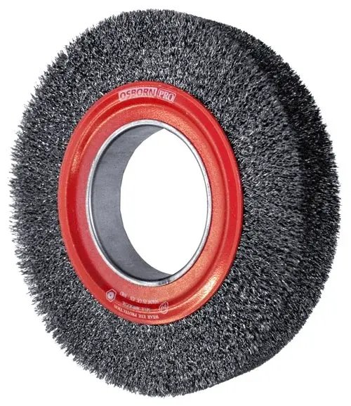 Metallkraft® Drátěný kotouč vlnitý na ocel 250 x 30, O drátu 0,2 mm