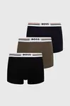 BOSS přiléhavé boxerky pánské s viskózou Trunk 3P Revive 3-pack