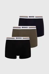 Boxerky BOSS Trunk 3P Revive 3-pack