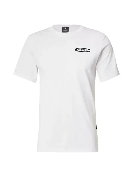 G-STAR Tričko  čierna / biela