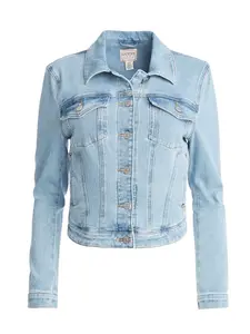 GUESS Prechodná bunda  modrá denim