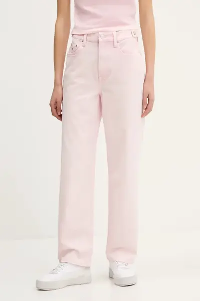 Džíny Tommy Jeans dámské, high waist, DW0DW20349