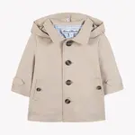 Trench kabát Tartine et Chocolat béžová barva, CA44011