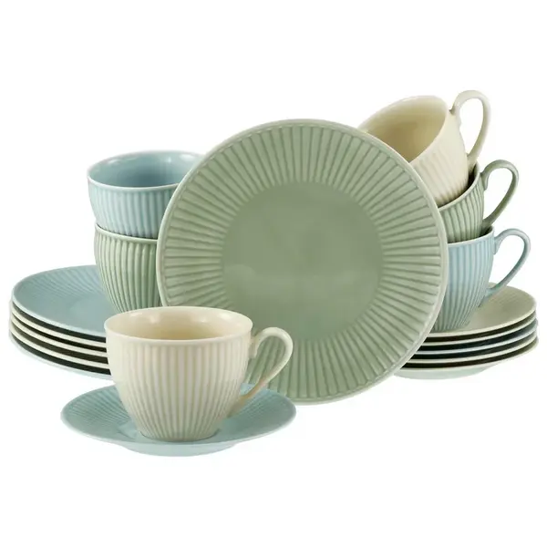 Creatable KÁVOVÁ SOUPRAVA Valenica Pastell 18dílné