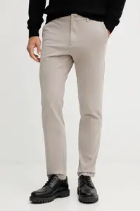 BOSS nohavice chinos pánske bavlnené s elastanom H-Kane1
