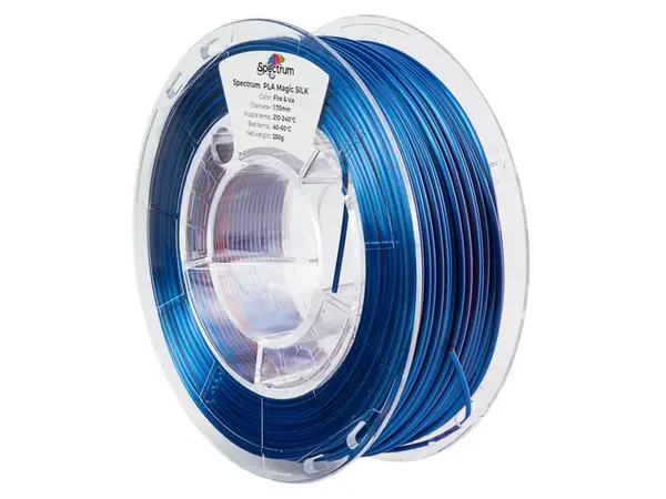 Spectrum 81397 3D filament, PLA Magic Silk, 1,75mm, 250g, Vícebarevný (Fire & ice)