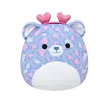 SQUISHMALLOWS Fialový leopard - Noam
