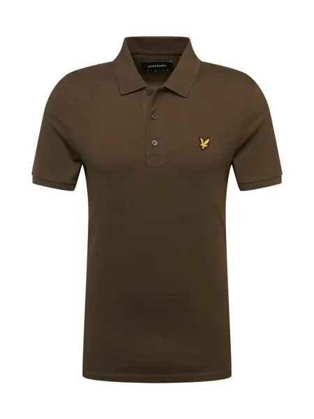 Lyle & Scott Tričko  olivová