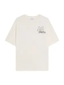 Bershka Tričko  čierna / biela