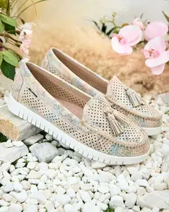 Resti Women's openwork moccasins Molaffa