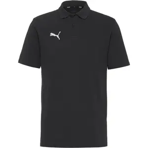 PUMA Funkčné tričko 'TeamGoal'  čierna / biela