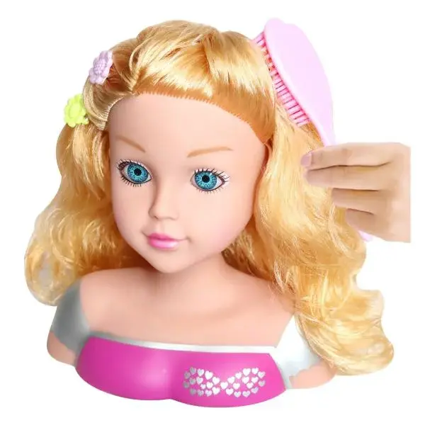 Česací hlava s příslušenstvím 22 cm