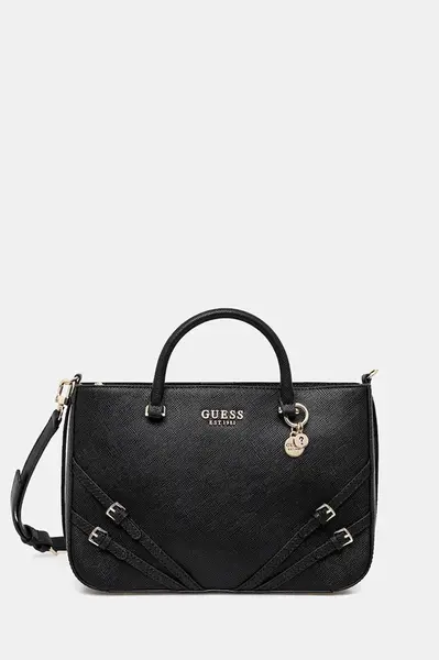 Kabelka Guess BRAMINA černá barva, HWZG96 36060