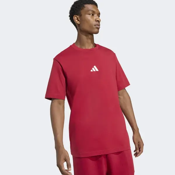 adidas Essentials Small Logo Single Jersey Tee M
