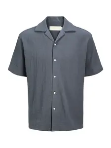 JACK & JONES Košeľa 'JORCOBA'  sivá