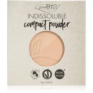 puroBIO Cosmetics Indissouble kompaktný púder náhradná náplň odtieň 02 9 g