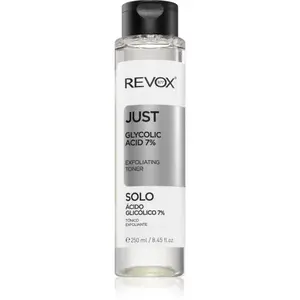 Revox B77 JUST Glycolic Acid 7% jemné exfoliačné tonikum 250 ml