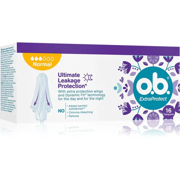o.b. Extra Protect Normal tampóny 16 ks