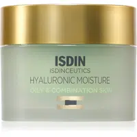 ISDIN Isdinceutics Hyaluronic Moisture Oily and Combination Skin denný hydratačný krém pre mastnú a zmiešanú pleť plniteľný 50 g