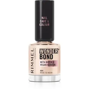 Rimmel Wonder'Bond lak na nechty odtieň 004 What to Wear 12 ml