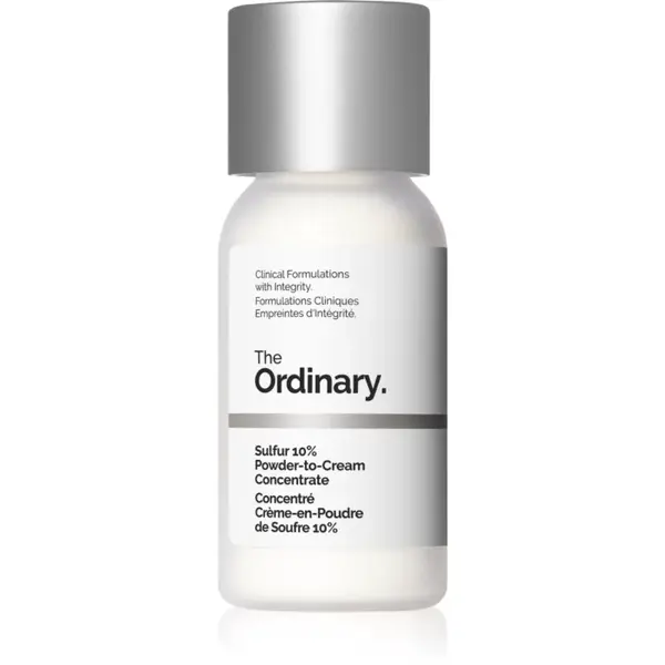 The Ordinary Sulfur 10% Powder-to-Cream Concentrate lokálna starostlivosť proti akné 5 g