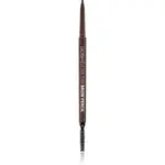 GOSH COPENHAGEN Ultra Thin precízna ceruzka na obočie s kefkou odtieň 003 Dark Brown 0.35 g