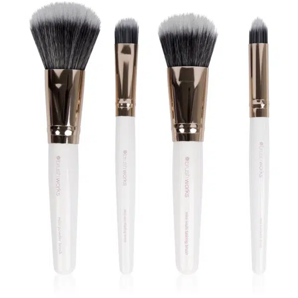 Brushworks Travel Brush Set sada mini štetcov