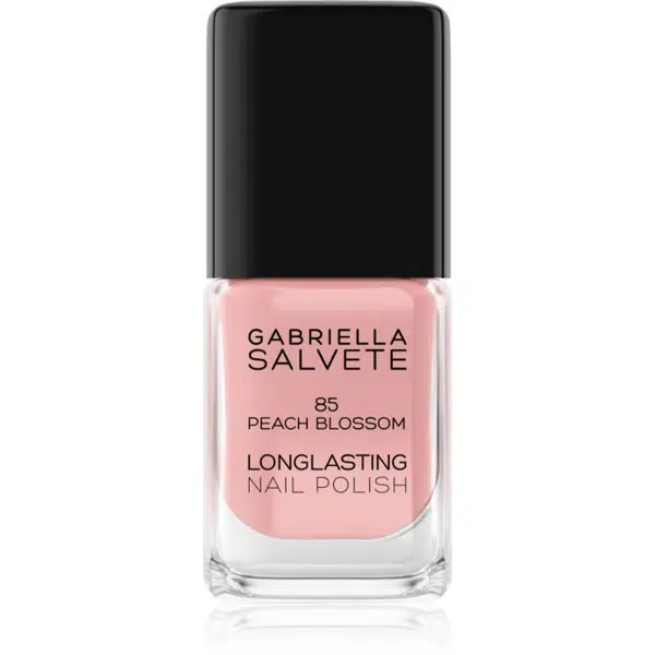 Gabriella Salvete Longlasting Enamel dlhotrvajúci lak na nechty s vysokým leskom odtieň 85 Peach Blossom 11 ml