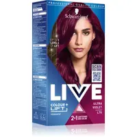 Schwarzkopf LIVE Colour + Lift permanentná farba na vlasy odtieň L76 Ultra Violet 1 ks
