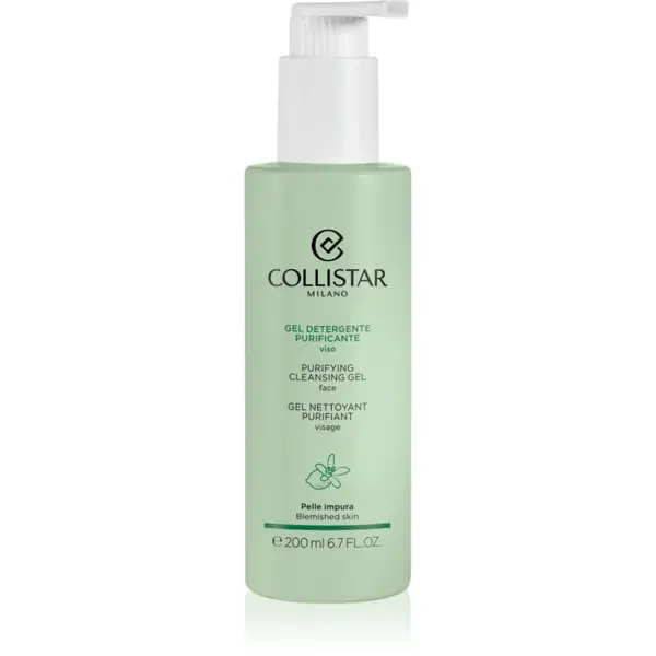 Collistar Cleansing Purifying Cleansing Gel jemný čistiaci gél pre pleť so sklonom k podráždeniu 200 ml