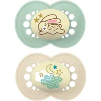 MAM Original Night 6m+ cumlík Boy 2 ks