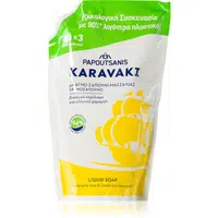 PAPOUTSANIS Karavaki Liquid Soap Pouch Refill With Chamomile tekuté mydlo na ruky náhradná náplň 900 ml