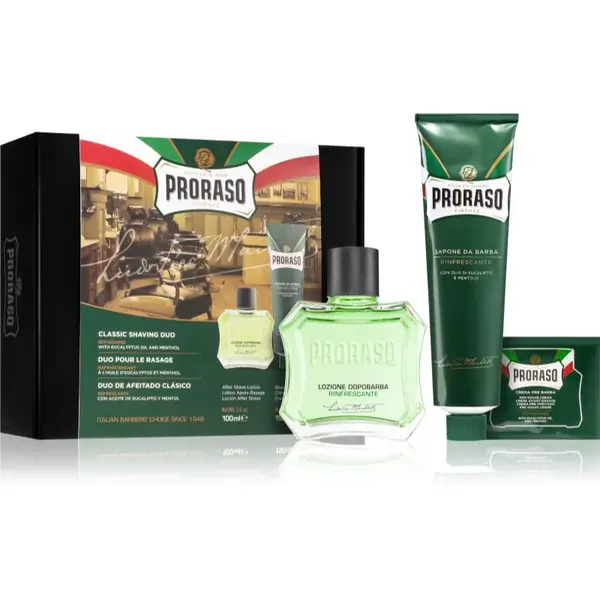 Proraso Set Shaving Duo sada na holenie pre mužov Refreshing