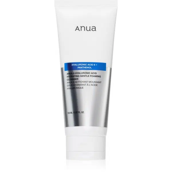 Anua Hyaluronic Acid 8 Moisturizing Gentle Gel Cleanser jemná čistiaca pena s kyselinou hyalurónovou 150 ml