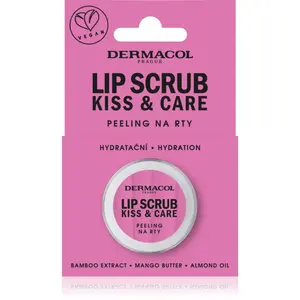 Dermacol Kiss & Care peeling na pery z bambusu vône Red Fruit 12 ml