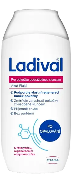 LADIVAL podráždená pokožka po opaľovaní 200 ml